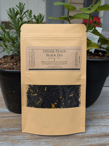 Ginger Peach Black Tea