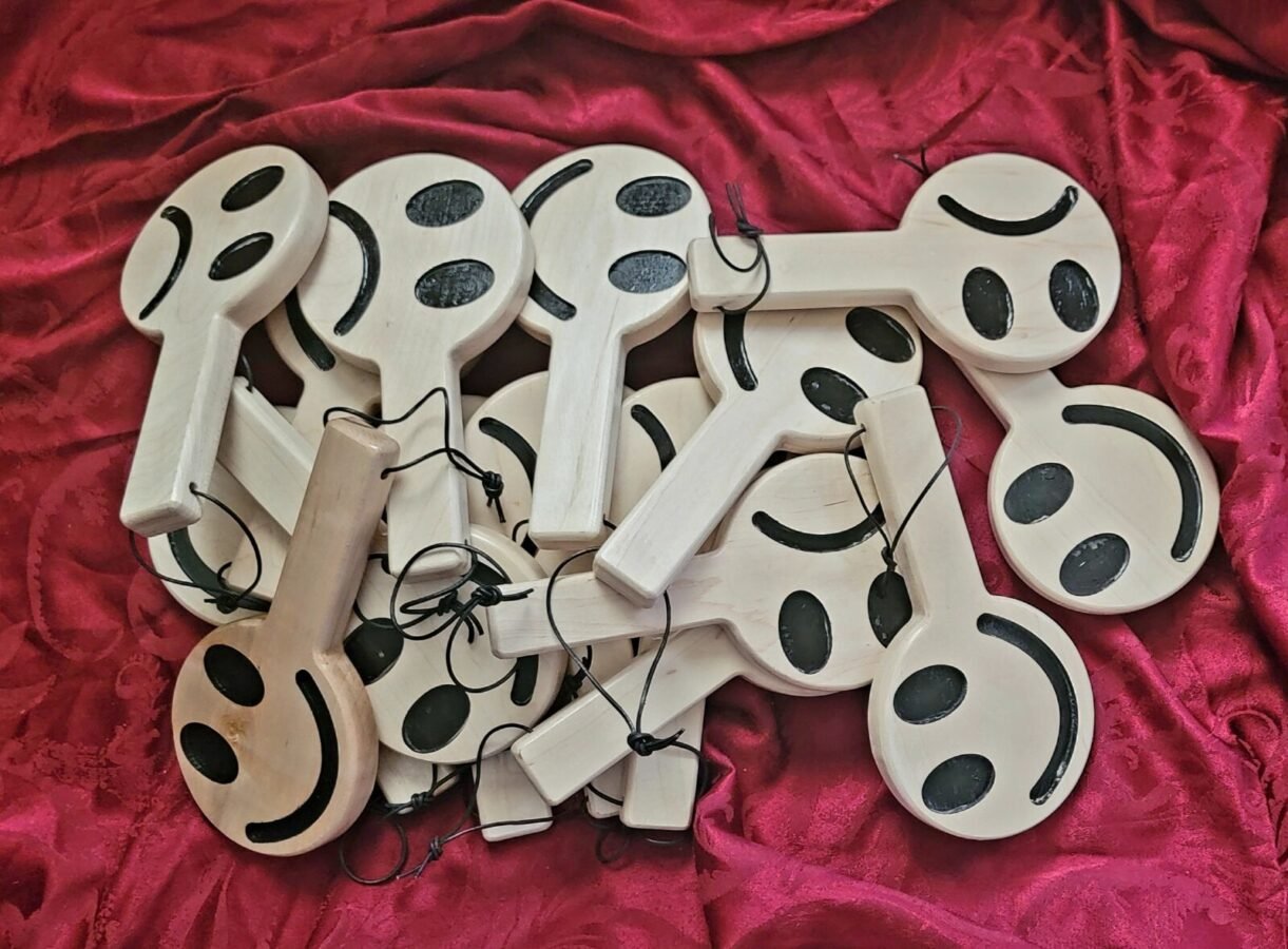 Pong Paddles – two face