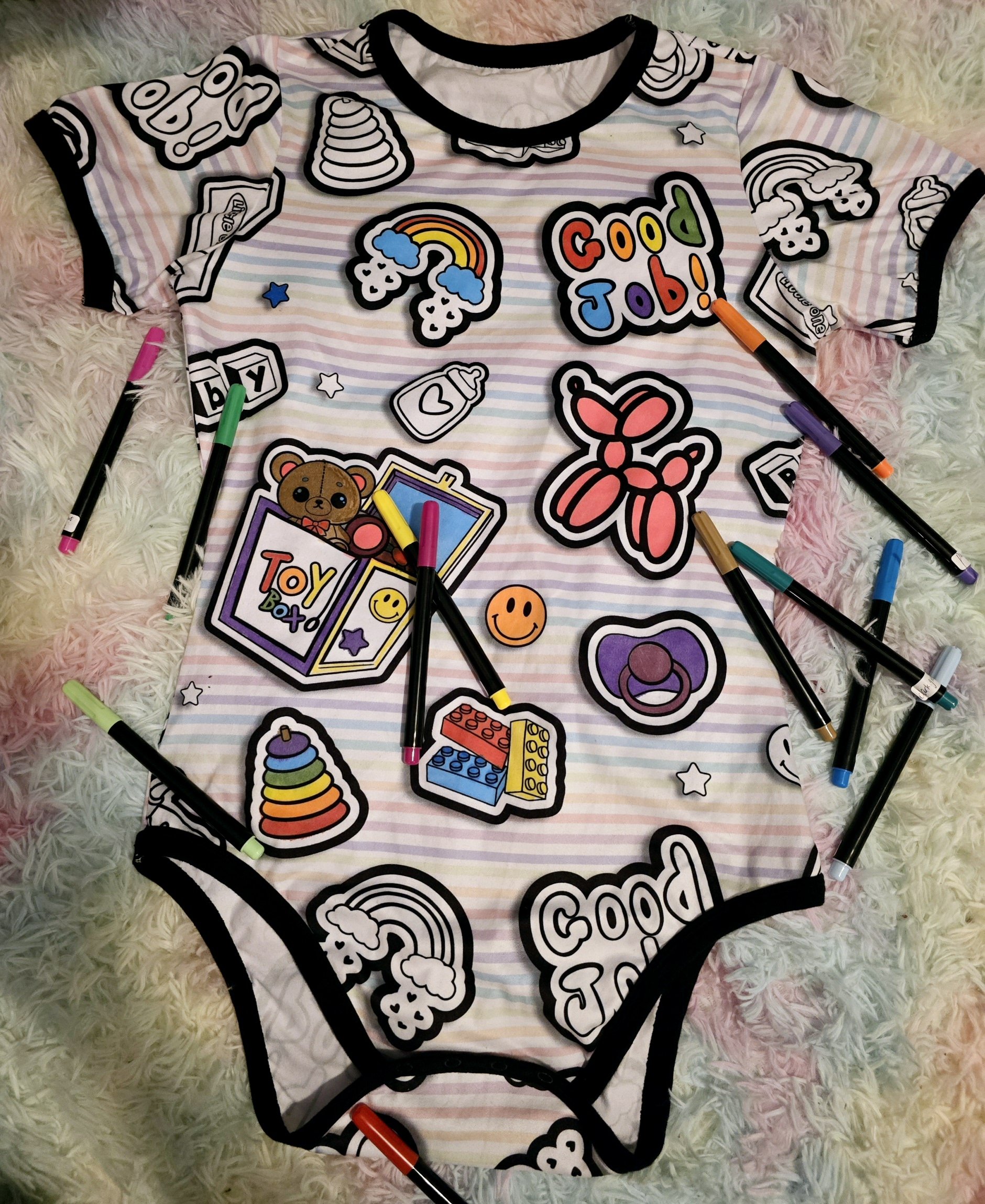 Adult Onesie: Color Me!