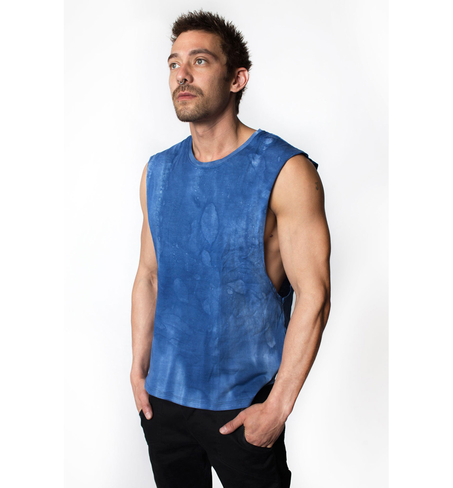 Freq G Sleeveless Tie Dye Tee