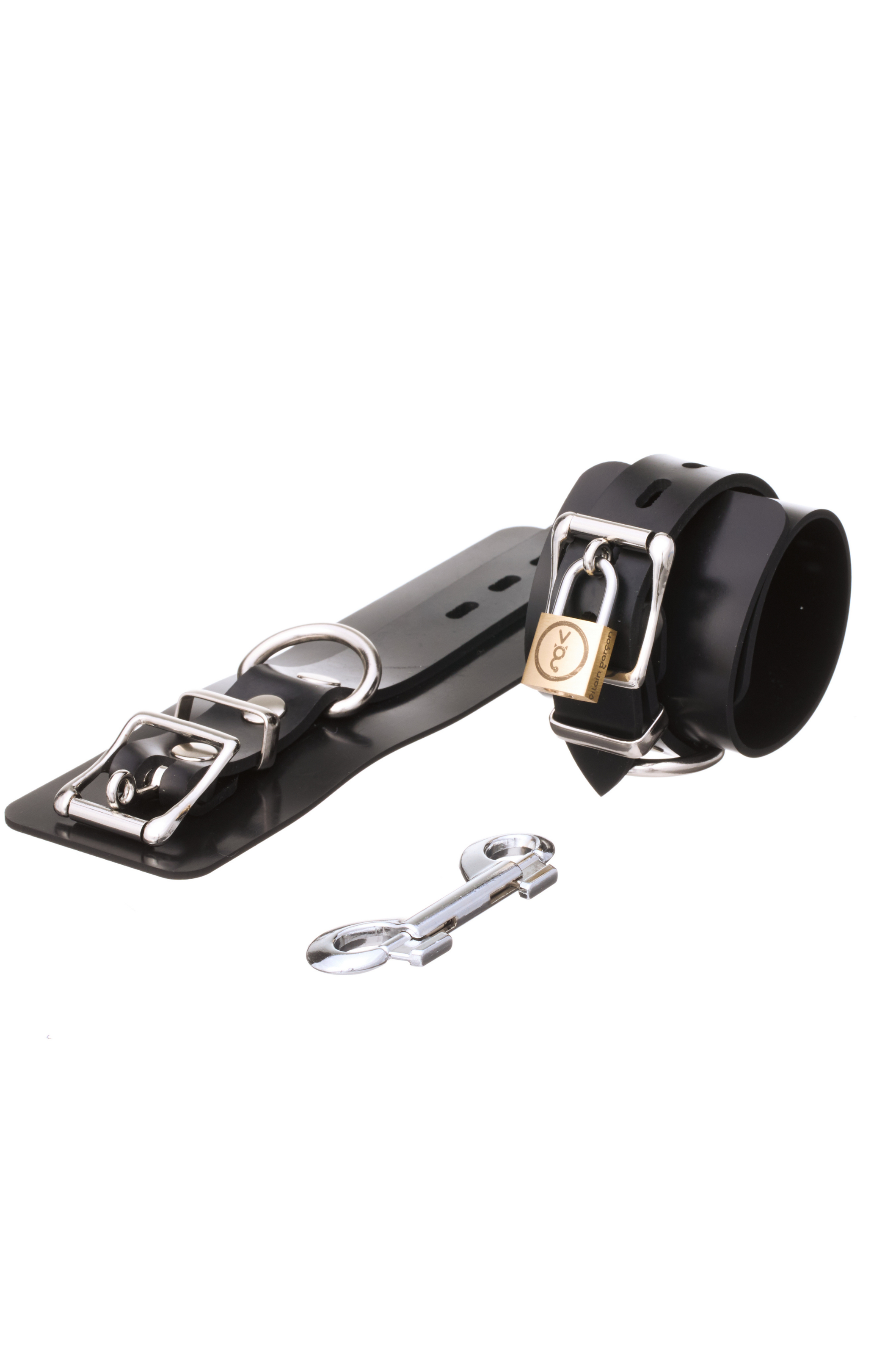 Heavy Rubber Wrist Cuffs (2pcs)