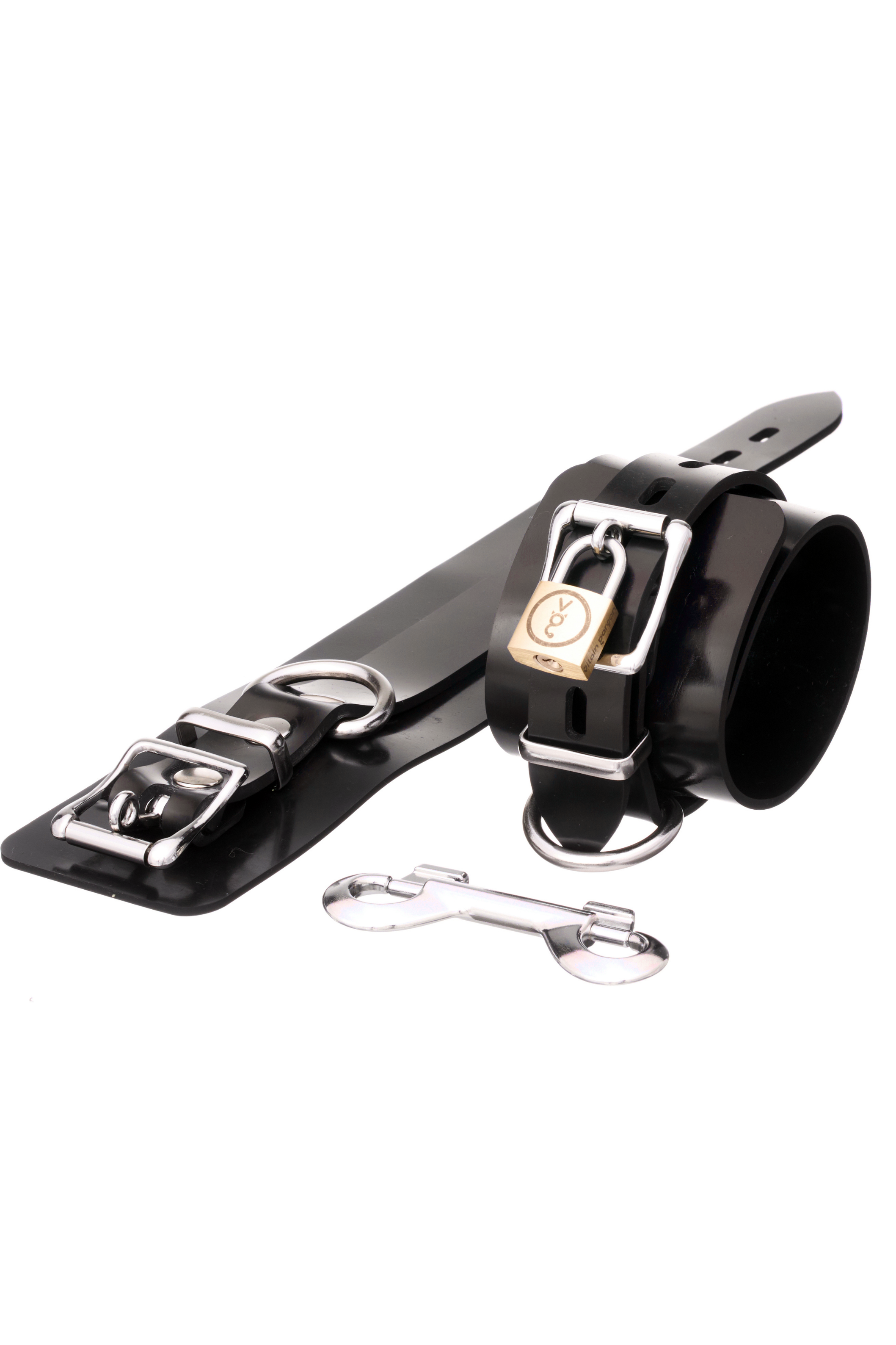Heavy Rubber Ankle Cuffs (2pcs)