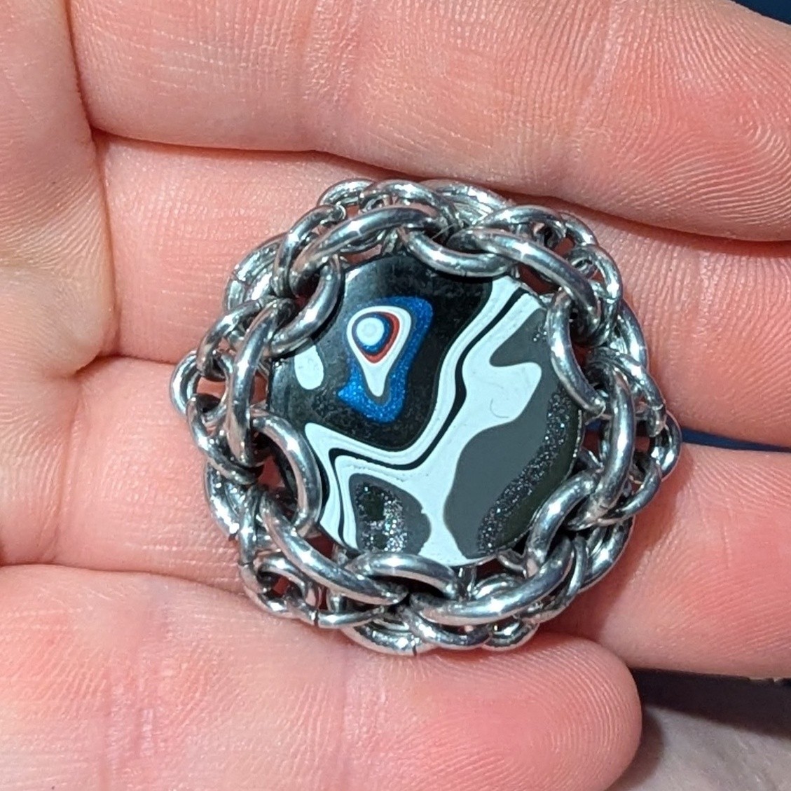 Lucite Pendant