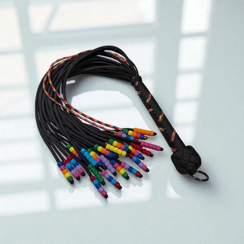 Beaded Flogger, BDSM toy