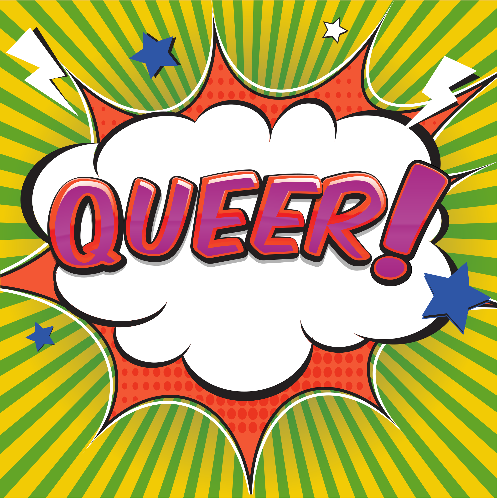 Queer decal
