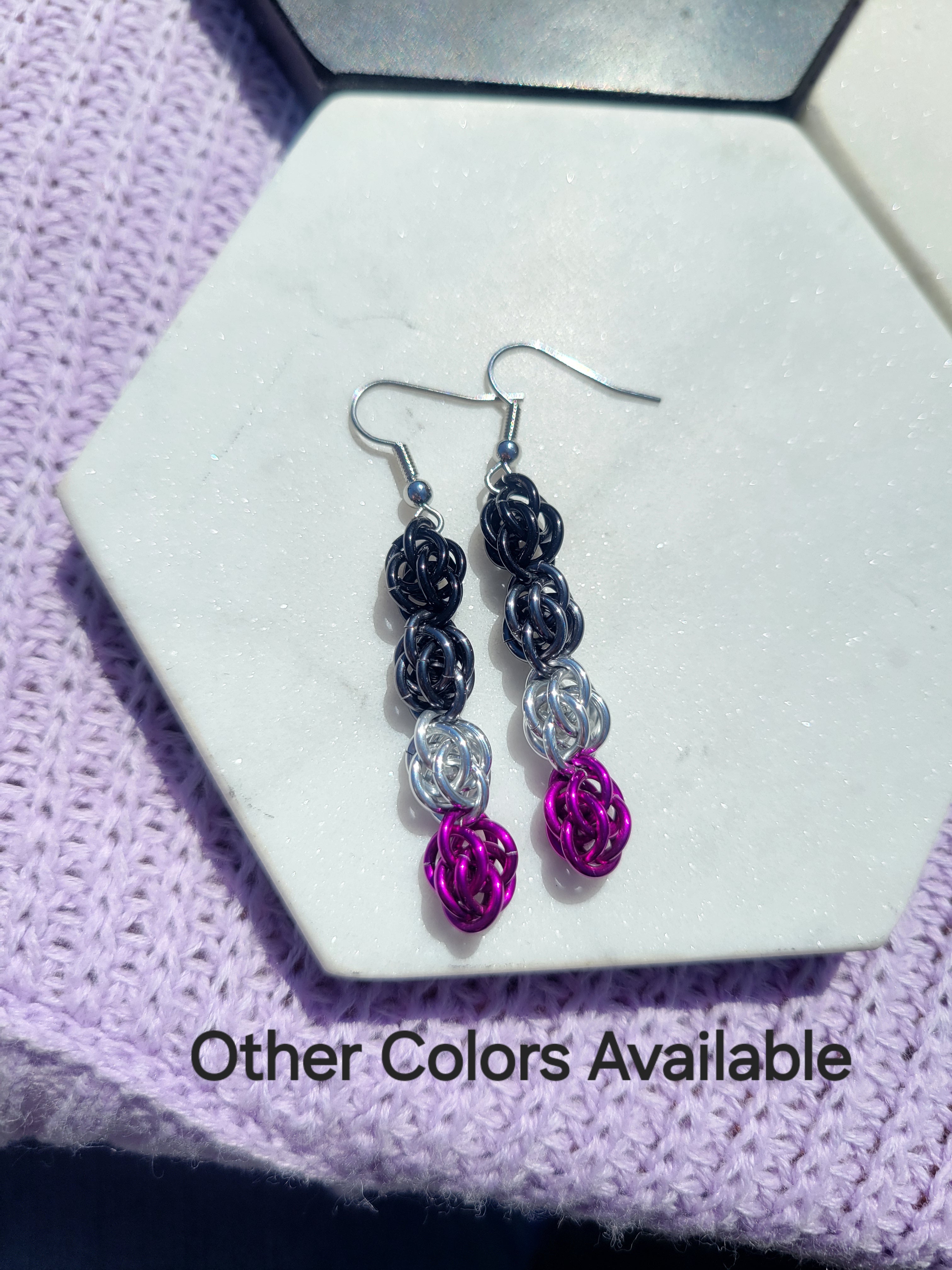 Large Sweet Pea Earrings