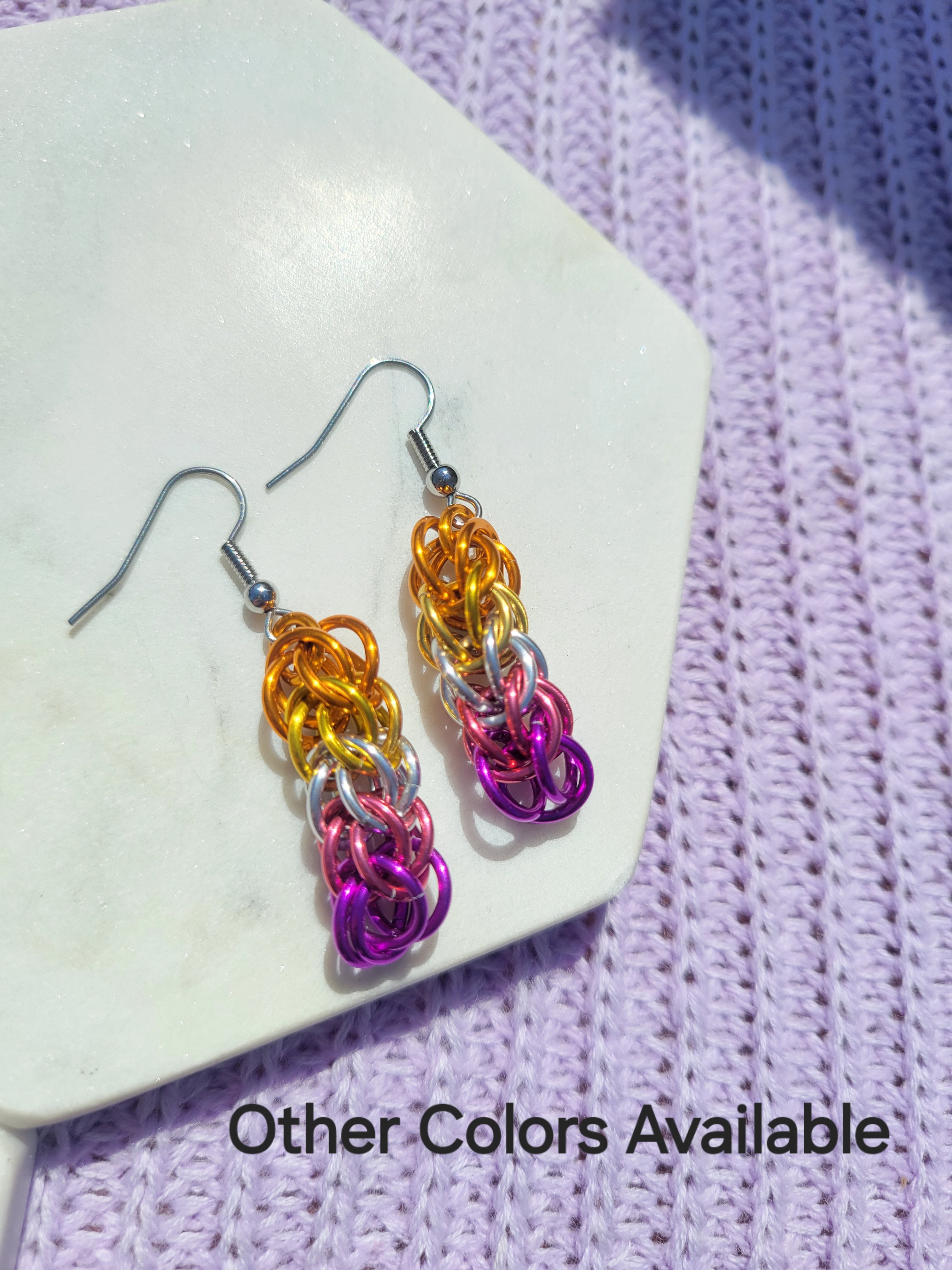 Snake Weave Earrings