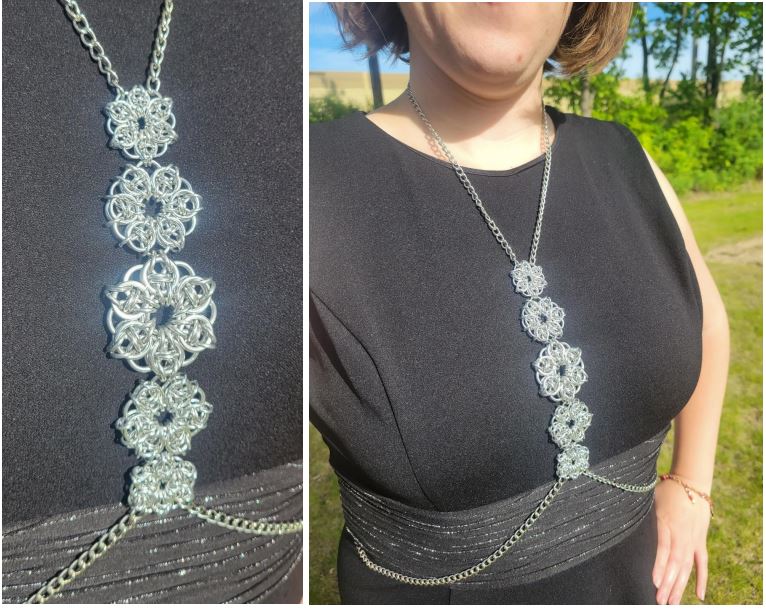 Floral Body Chain