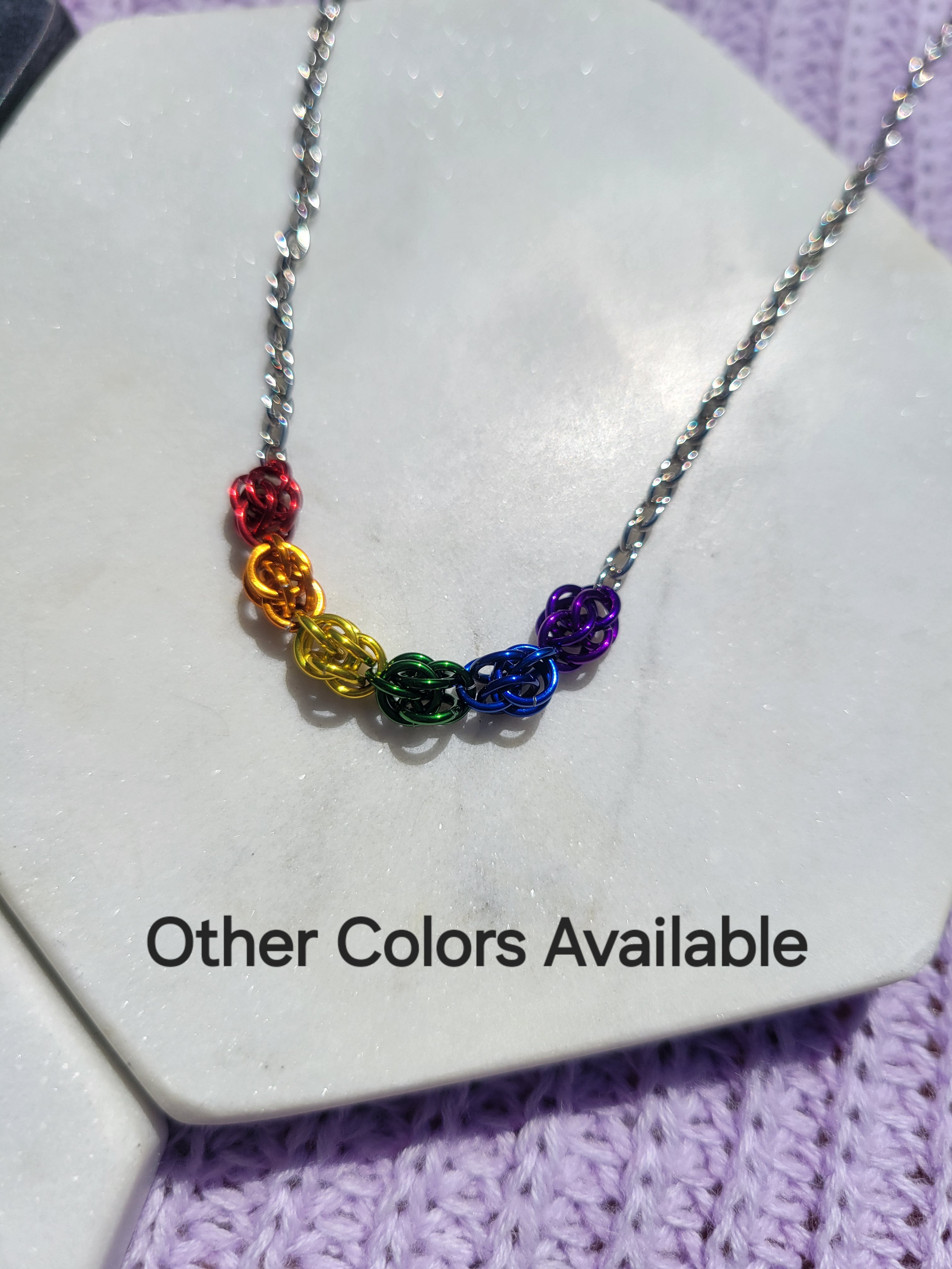 Dainty Sweet Pea Necklace