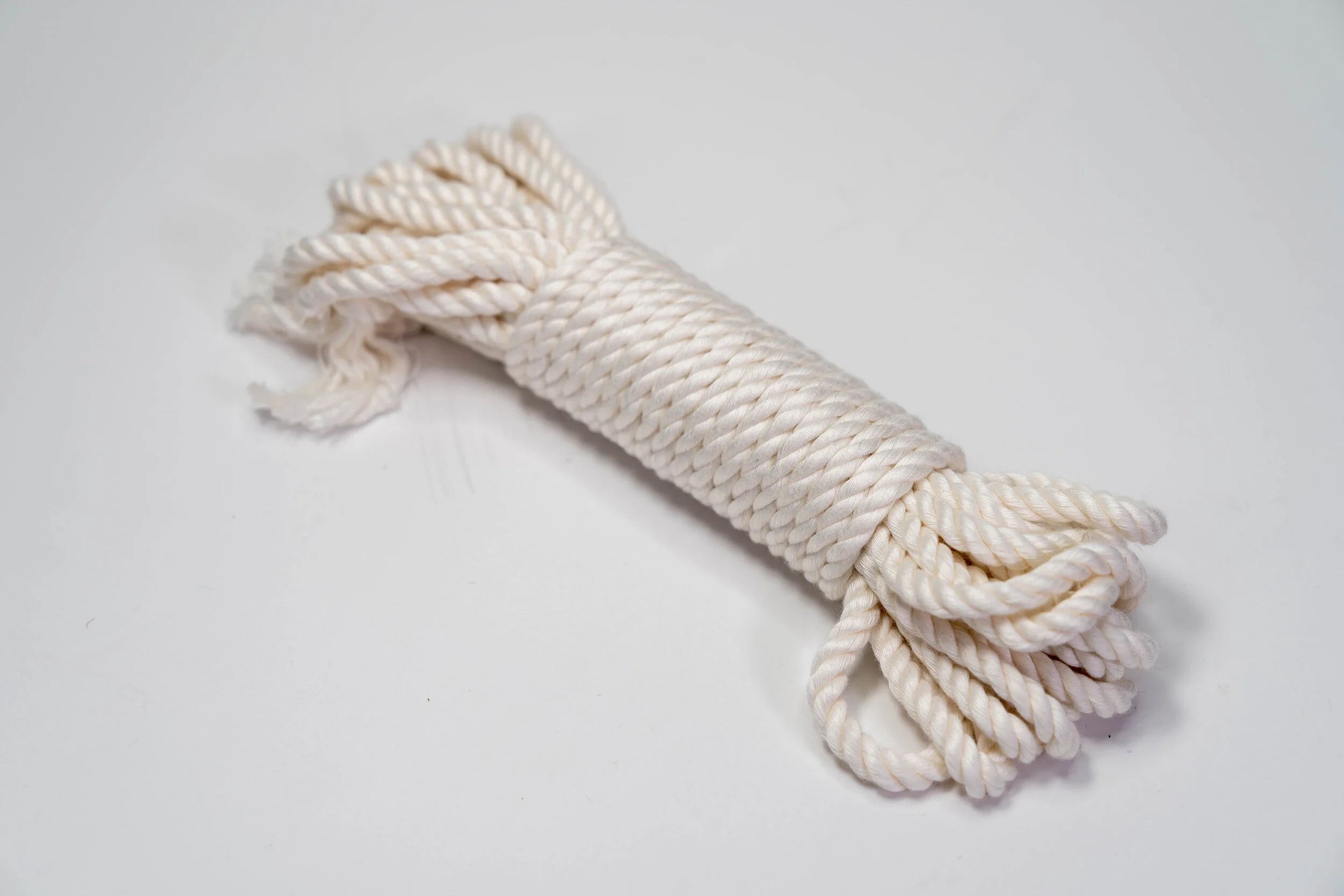 White Bamboo Silk Rope